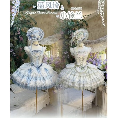 Mie Ye Flower Theme Series-Lily of the Valley and Bluebell JSKs(Reservation/2 Colours/Full Payment Without Shipping)